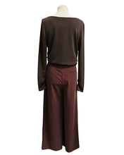 Load image into Gallery viewer, DAUPHINE PANT chestnut brown