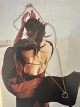 Load image into Gallery viewer, RING NECKLACE 18k gold by DAISY LOURDES BIJOUX