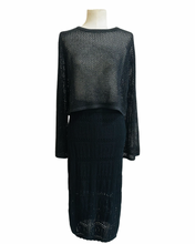 Load image into Gallery viewer, METALLIC MESH black