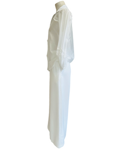 FLORENCE TAILORED PANT white