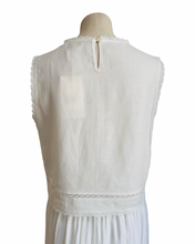 Load image into Gallery viewer, YAZMEEN TANK white