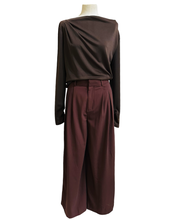 Load image into Gallery viewer, DAUPHINE PANT chestnut brown