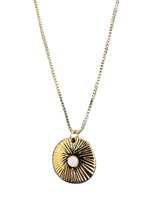 Load image into Gallery viewer, LUNAR PENDANT NECKLACE by DAISY LOURDES BIJOUX