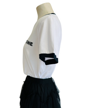 Load image into Gallery viewer, HARLEM AND STONE RETRO TEE white