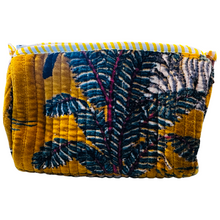 Load image into Gallery viewer, MUSTARD PANTHER zip pouch SMALL