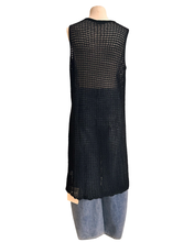 Load image into Gallery viewer, TALIA LONG SPLIT DRESS black