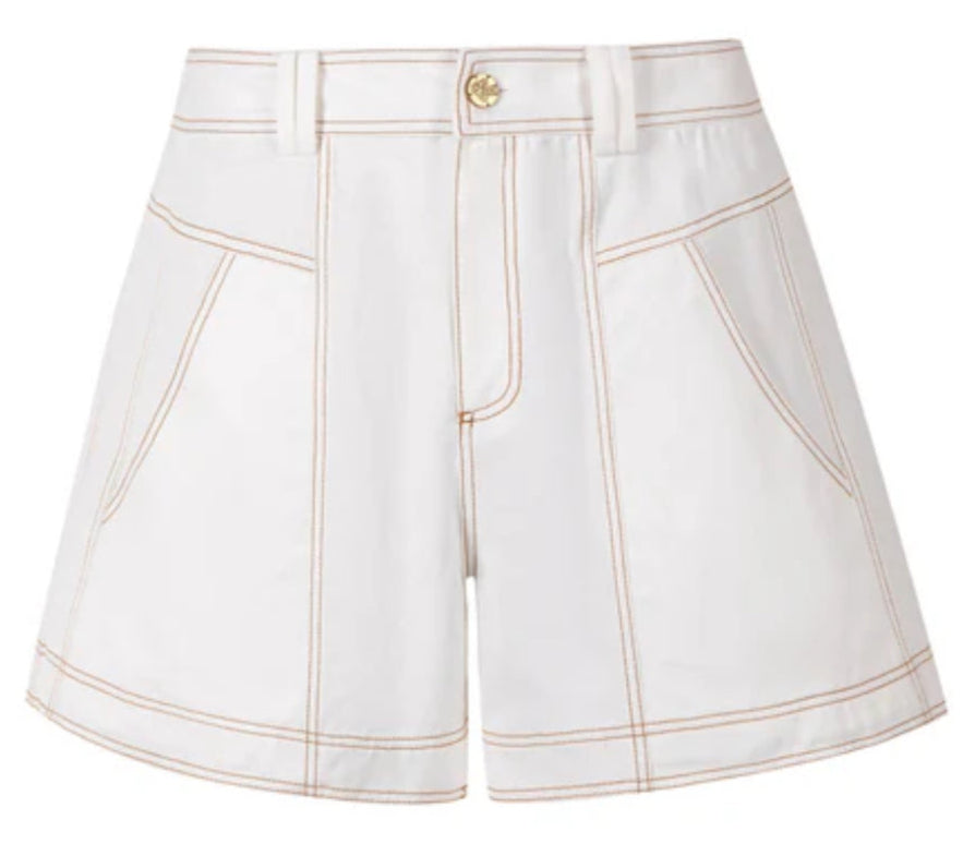RADAR SHORTS white