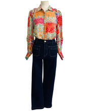 Load image into Gallery viewer, ITALIAN DENIM JEAN mezzanotte