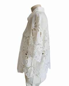 ANISA SHIRT white