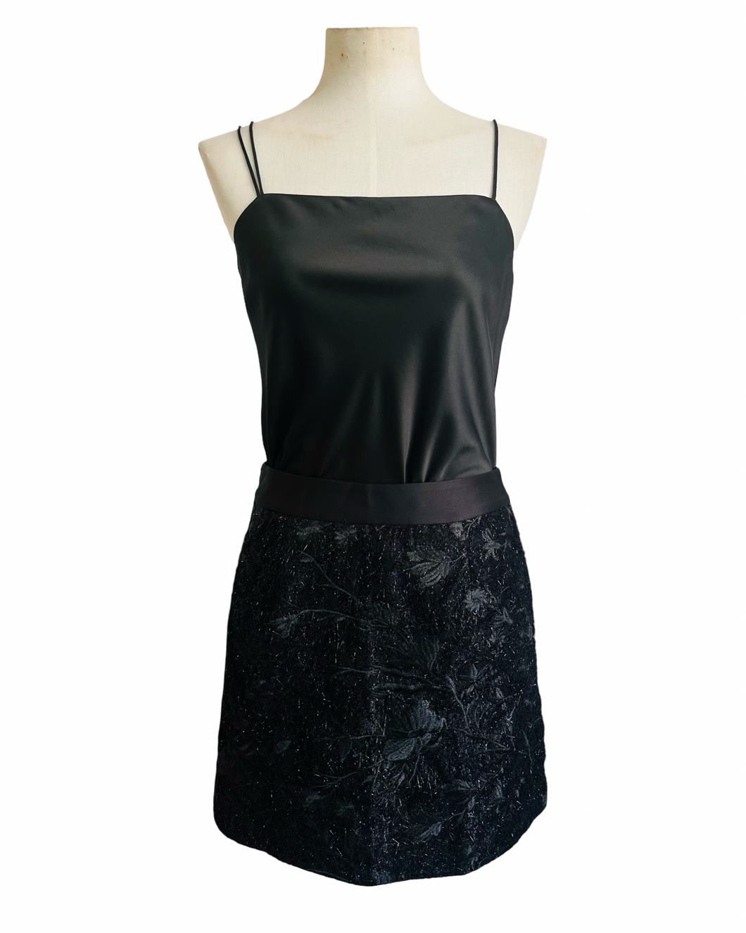 REFRESH SKIRT black