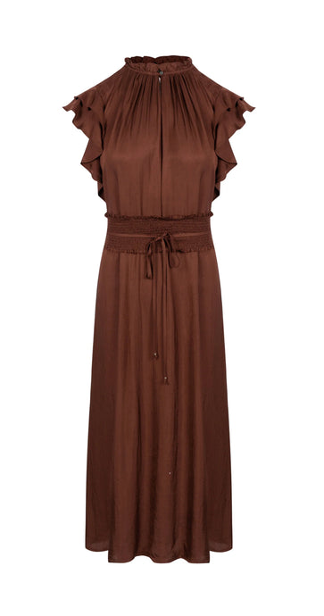 AMANDA DRESS terracotta