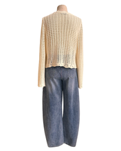 Load image into Gallery viewer, MATEU KNIT TOP cream