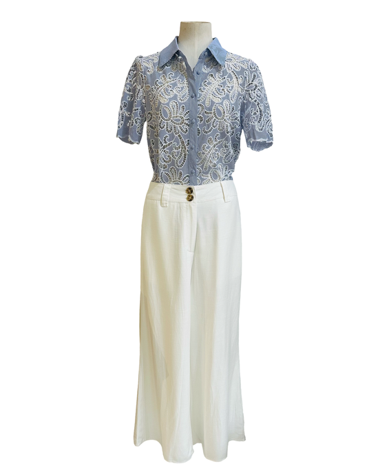ALSACE PANT white
