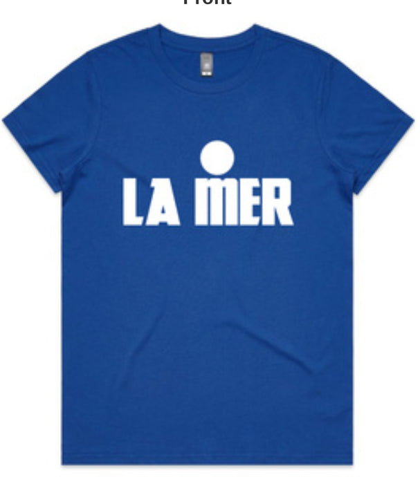 LA MER TEE azure