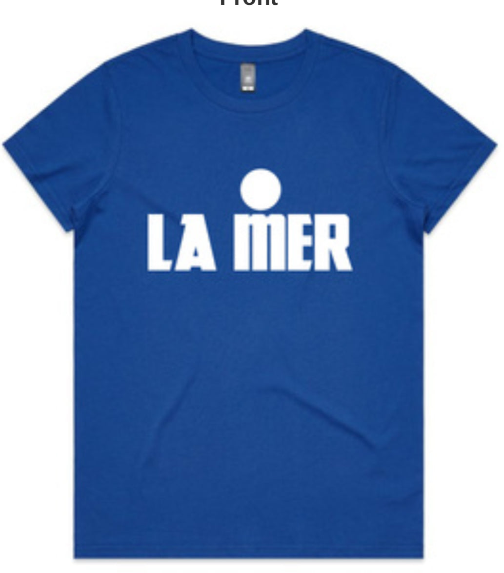 LA MER TEE azure