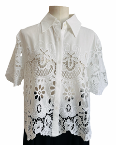 ANISA SHIRT white