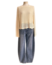 Load image into Gallery viewer, MATEU KNIT TOP cream