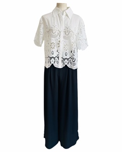 ANISA SHIRT white