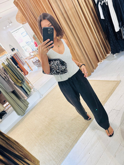 TESSA PANT black