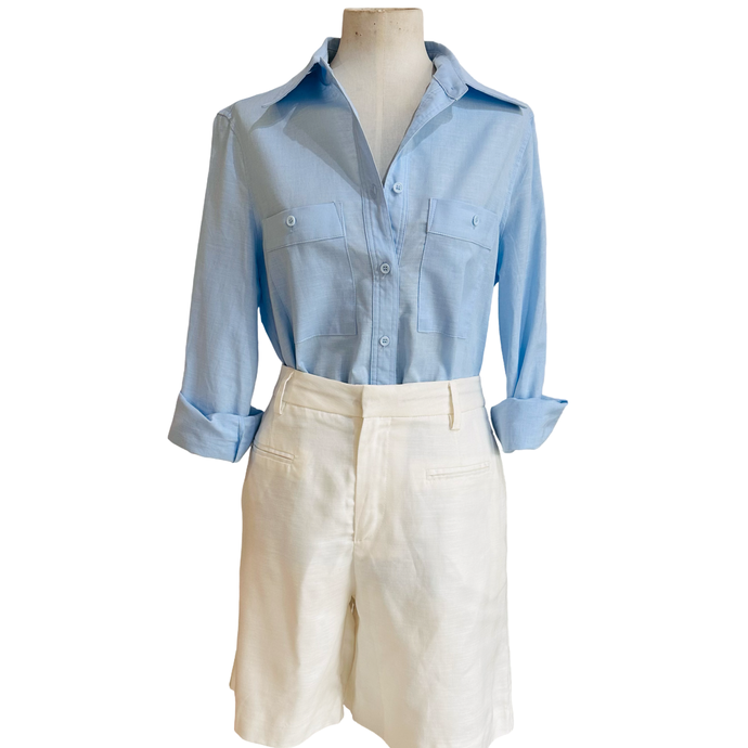 ST BARTS SHORT white