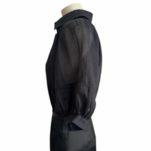 Load image into Gallery viewer, TEMPLE BLOUSE black