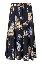 Load image into Gallery viewer, NIGHT FLOWER SKIRT