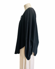 Load image into Gallery viewer, GET SET BLOUSE black