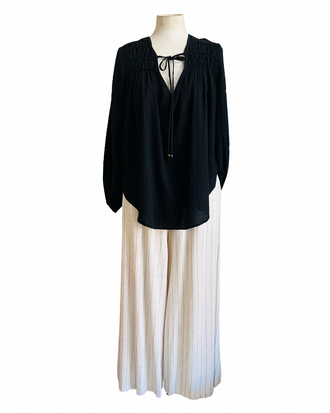 GET SET BLOUSE black
