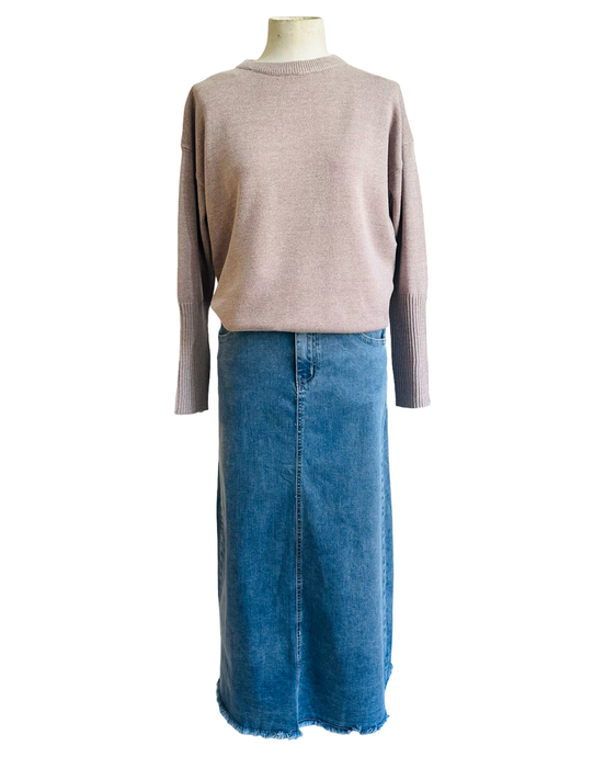 KALINYA KNIT periwinkle