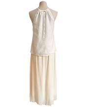 Load image into Gallery viewer, ELIO LINEN HALTER white