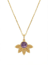 Load image into Gallery viewer, DEMI PALM NECKLACE by DAISY LOURDES BIJOUX - 10 colours