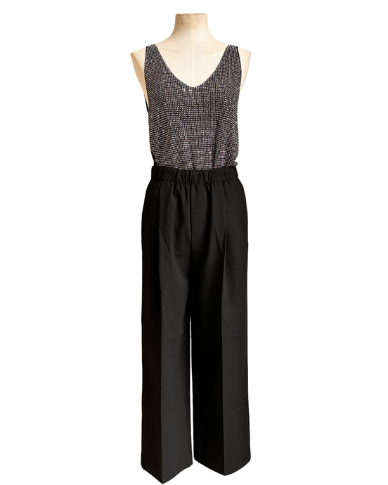 MOON SHINE TANK black