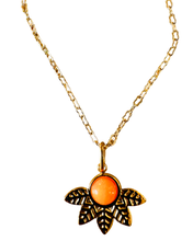 Load image into Gallery viewer, DEMI PALM NECKLACE by DAISY LOURDES BIJOUX - 10 colours