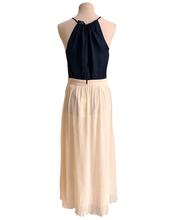 Load image into Gallery viewer, ELIO LINEN HALTER navy