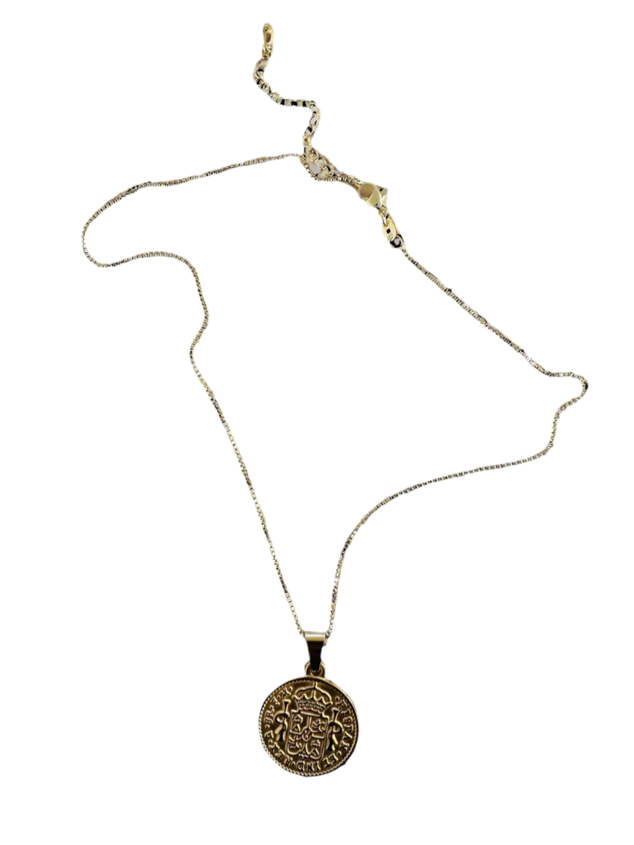 WATER WONDERS 18k gold fine chain necklace by DAISY LOURDES BIJOUX