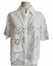 Load image into Gallery viewer, ANISA SHIRT white