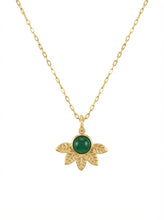 Load image into Gallery viewer, DEMI PALM NECKLACE by DAISY LOURDES BIJOUX - 10 colours