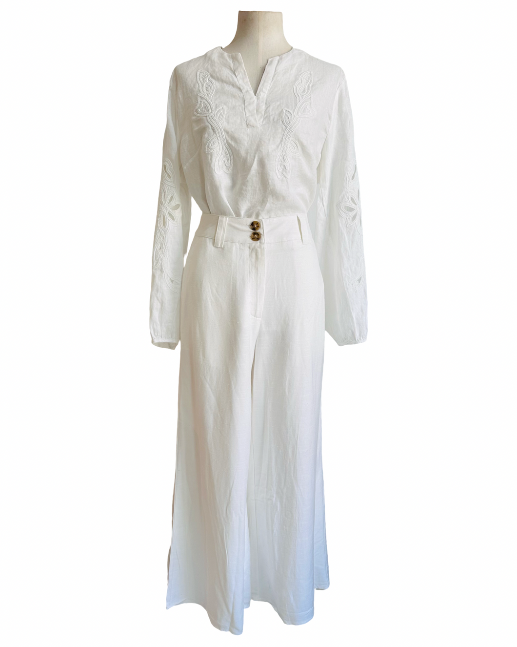 MARRAKESH LINEN BLOUSE