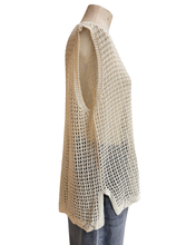 Load image into Gallery viewer, CARLA KNIT VEST cream