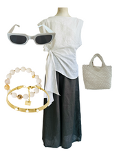 Load image into Gallery viewer, ROCCO LINEN PANT gunmetal