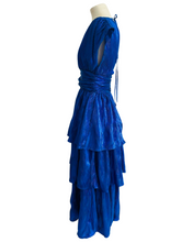 Load image into Gallery viewer, WONDER DRESS metallic blue
