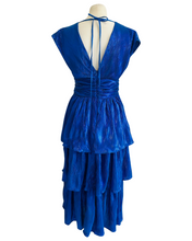 Load image into Gallery viewer, WONDER DRESS metallic blue