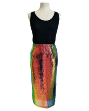 Load image into Gallery viewer, COSMIC PENCIL SKIRT