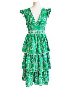 PORTOFINO DRESS green