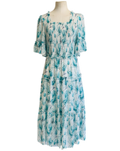 Load image into Gallery viewer, GRANDIFLORA DRESS blue