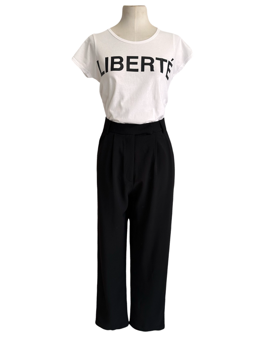 LIBERTE TEE white
