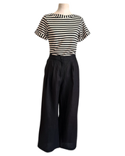 Load image into Gallery viewer, MANHATTAN LINEN PANT black