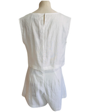 Load image into Gallery viewer, MILLER LINEN SHORTS white