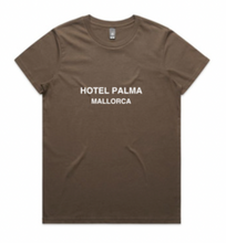 Load image into Gallery viewer, HOTEL PALMA TEE walnut