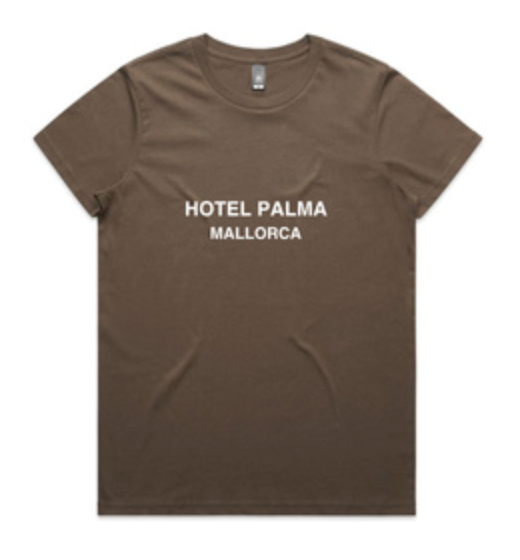 HOTEL PALMA TEE walnut